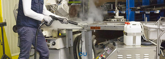 Nettoyeur vapeur industriel