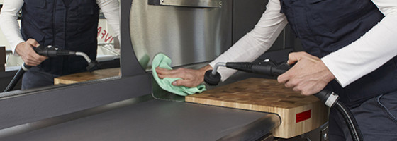 Nettoyage désinfection écologique vapeur en cuisine