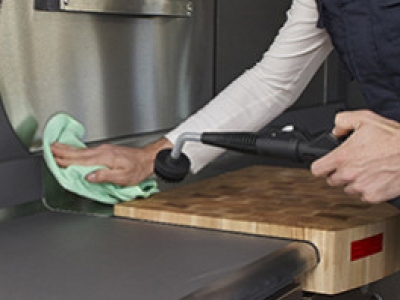 Nettoyage désinfection écologique vapeur en cuisine