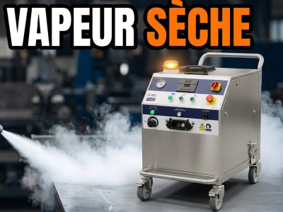 Pourquoi le nettoyage vapeur sèche est utilisé en usine agroalimentaire ?